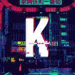 Cracked profile picture for @kristian